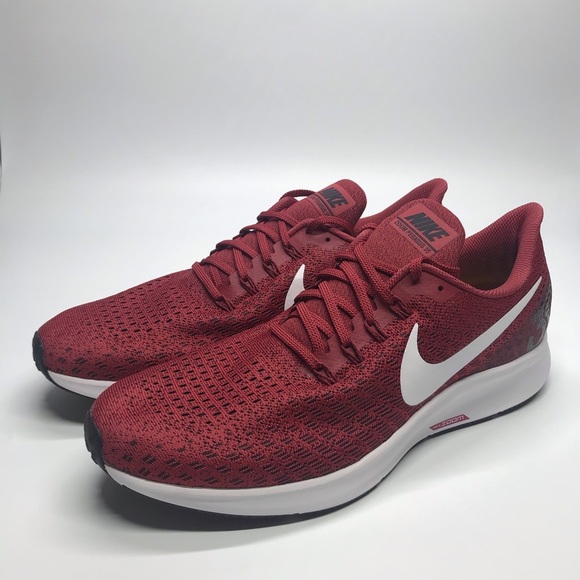 Nike Air Zoom Pegasus 35 Red/White Mens Size 13 - Picture 1 of 9